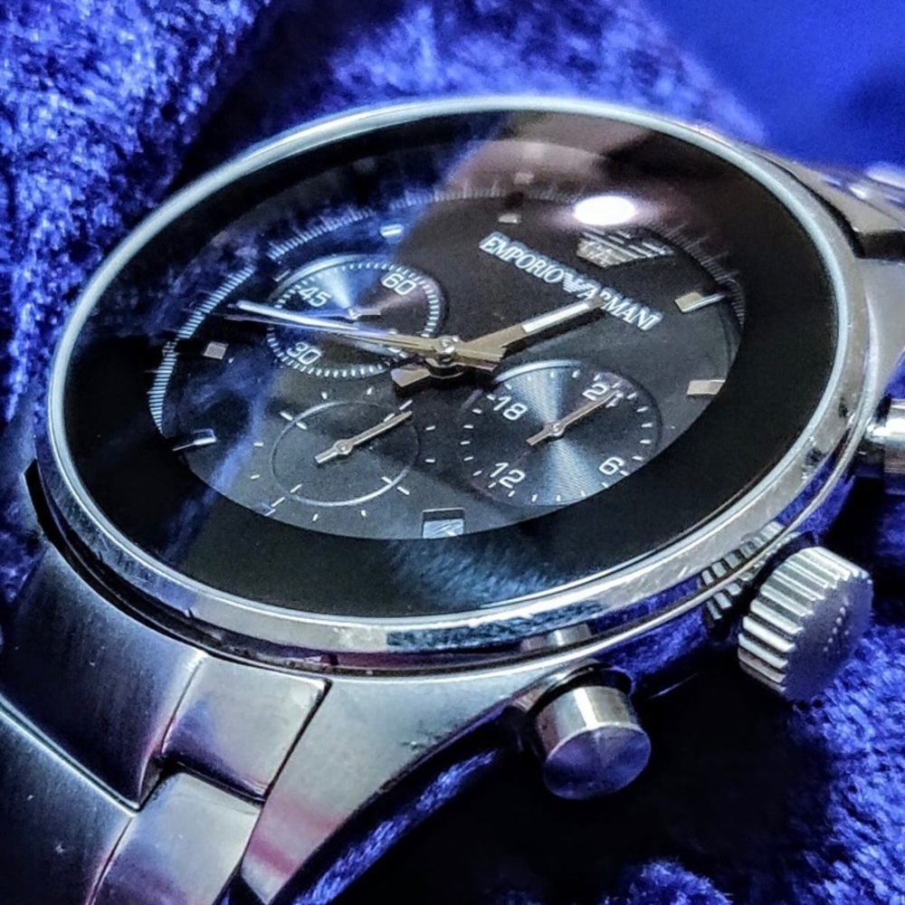 Emporio Armani Chronography Classic Men's Watch 43mm - Picture 5 of 8